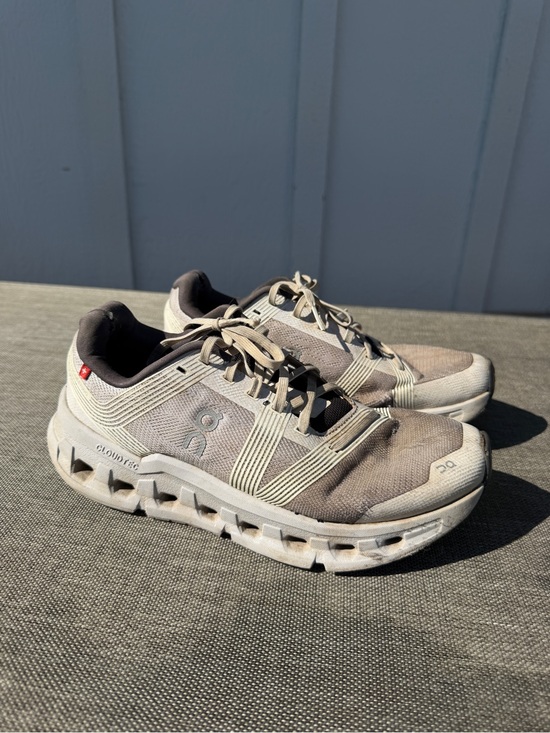 On Running Shoes - On Cloud Running Women's Athletic Cloud Shoes - Beige and Black